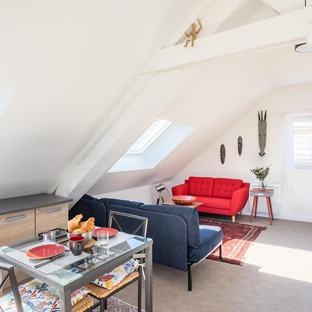 Teranga - Studio Avec Grande Terrasse Dans Rennes Buitenkant foto