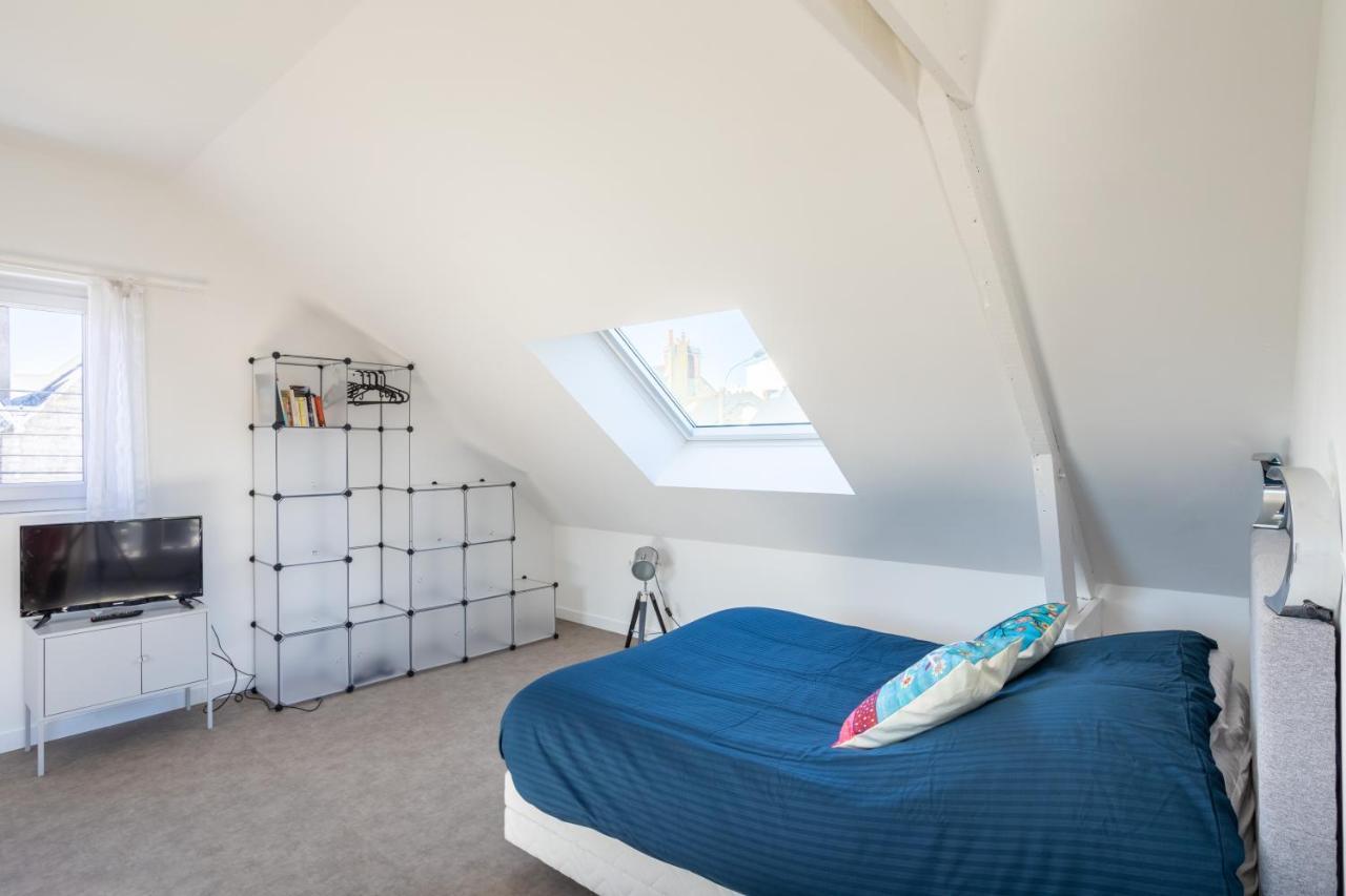 Teranga - Studio Avec Grande Terrasse Dans Rennes Buitenkant foto