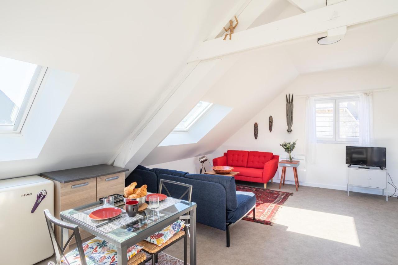 Teranga - Studio Avec Grande Terrasse Dans Rennes Buitenkant foto