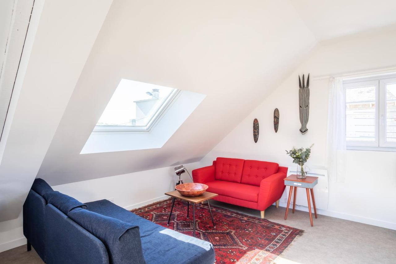 Teranga - Studio Avec Grande Terrasse Dans Rennes Buitenkant foto