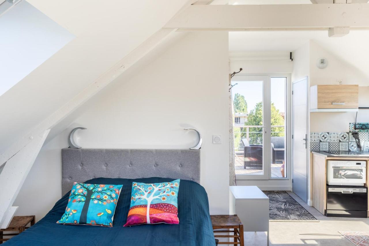 Teranga - Studio Avec Grande Terrasse Dans Rennes Buitenkant foto